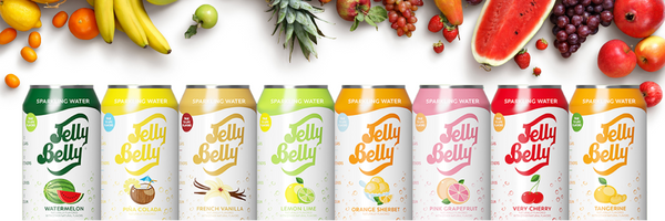 Jelly Belly Sparkling water flavor lineup