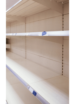 Empty store shelves-1