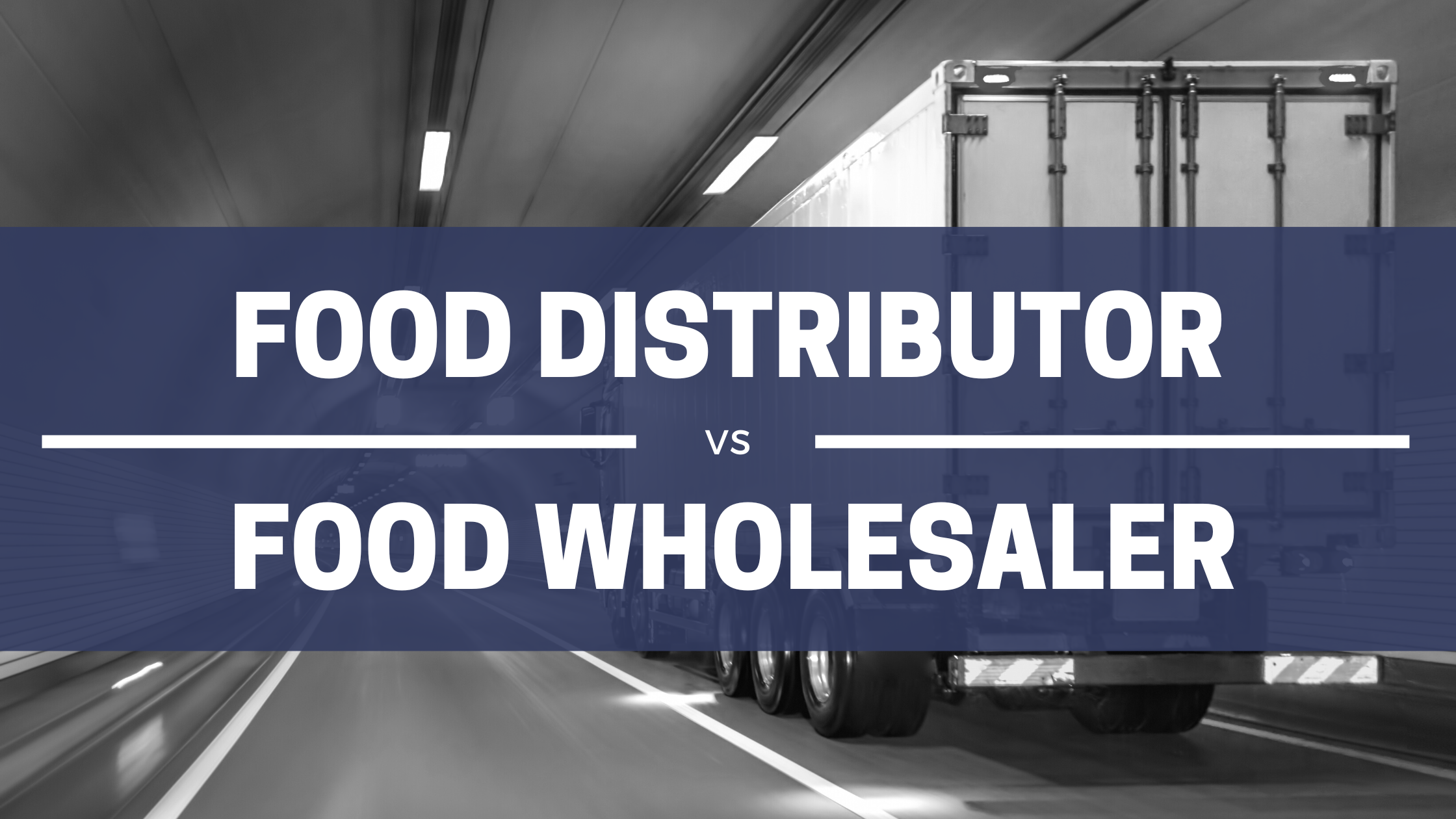 Food distributor vs food wholesaler