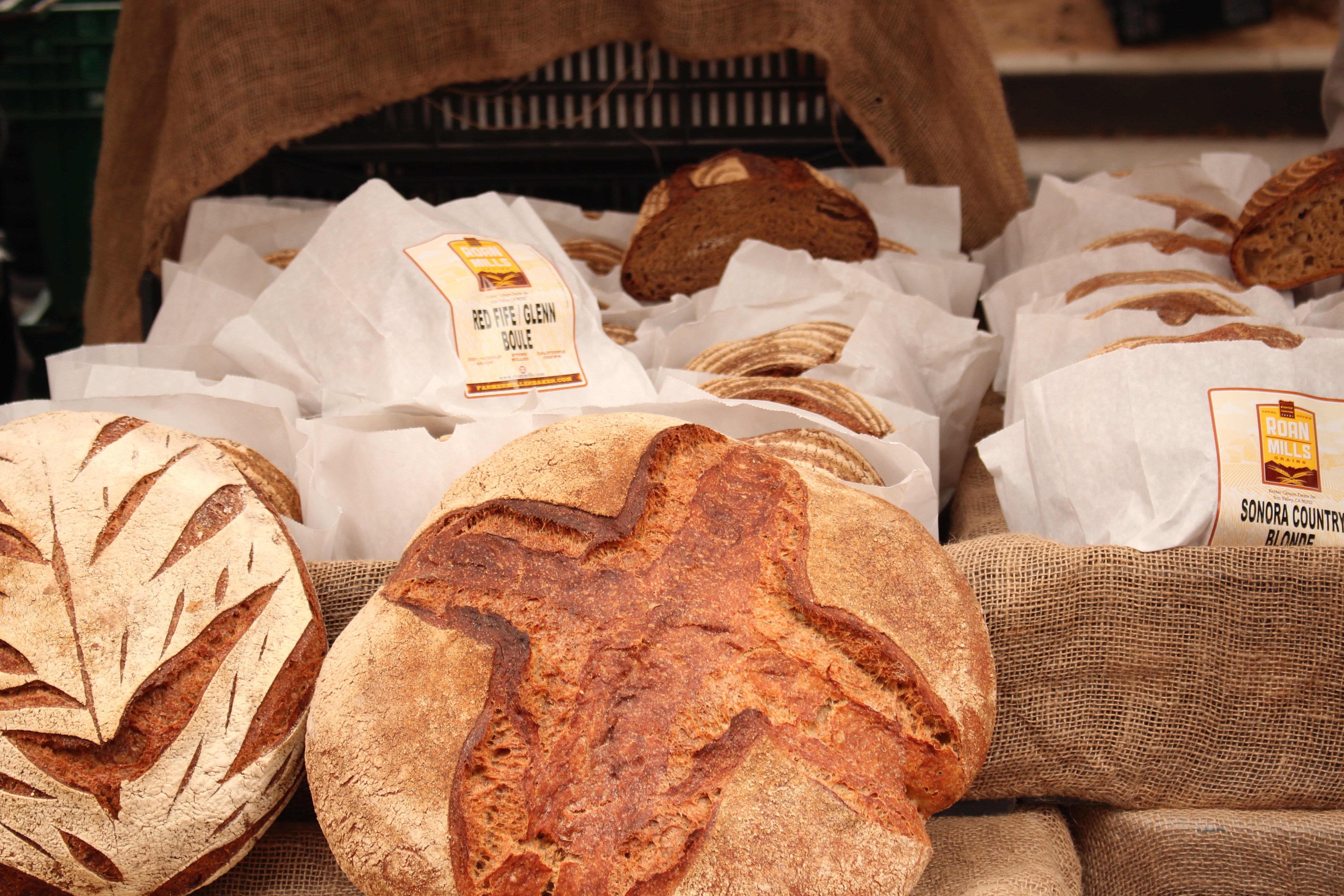 Delicious fresh bread — arriving in perfect condition from direct store delivery!