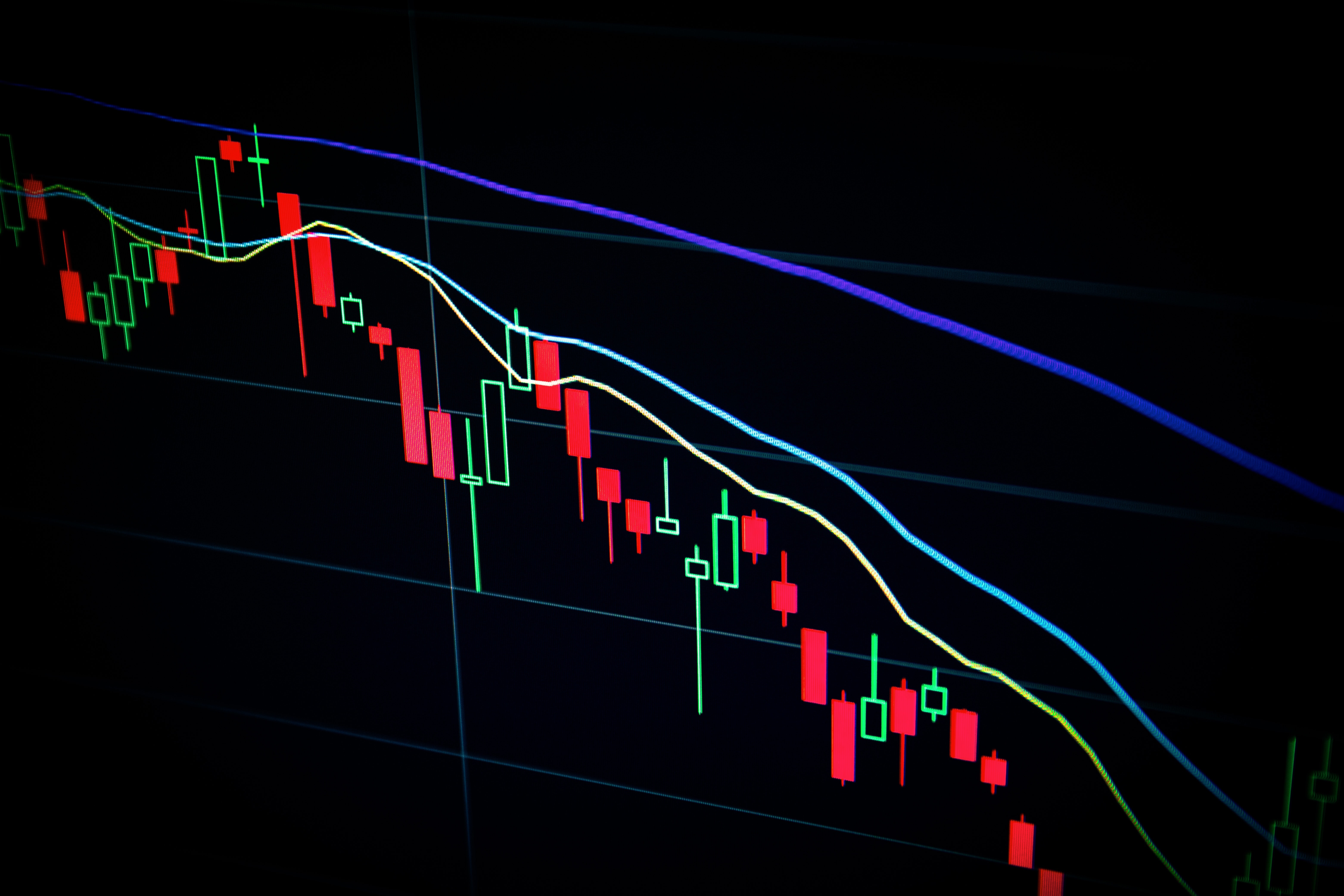 A graph tracking trends.