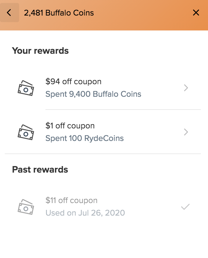 Buffalo Coin your rewards
