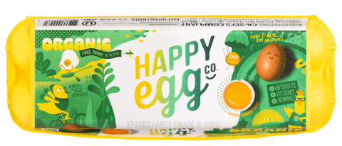 Organic Happy Eggs