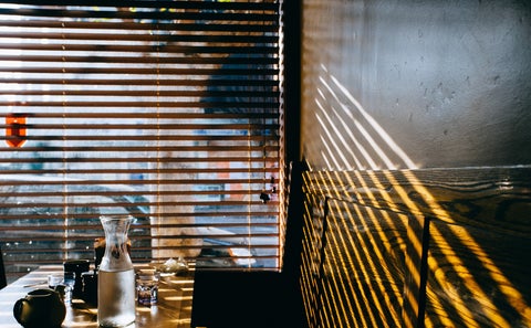 A quiet corner booth in a wood-panelled San Fran eatery