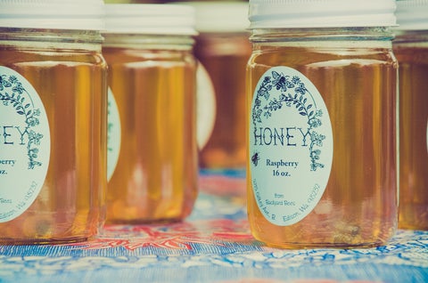 Jars of honey