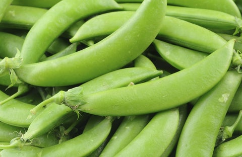 sugar snap peas green beans